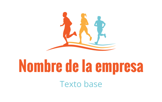 Running logo