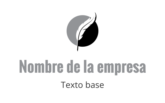 Writing logo