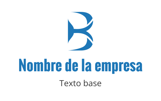 B logo