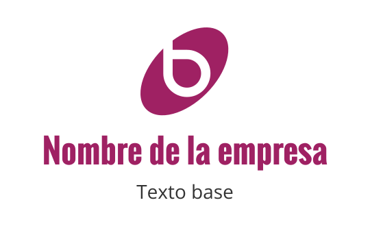 B logo
