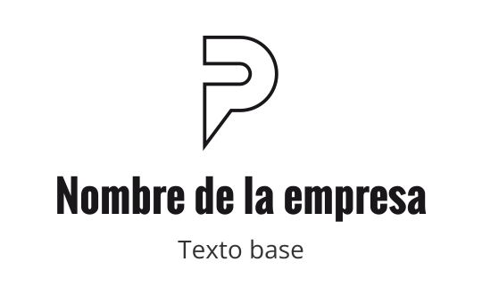 P logo