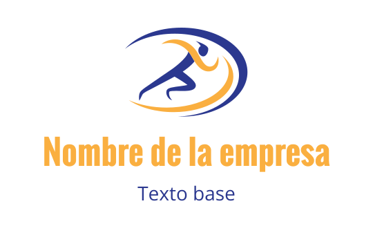 Running logo