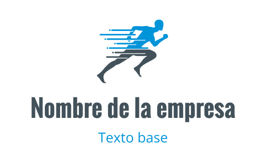 Running logo