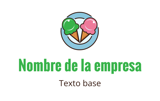 Ice cream logo