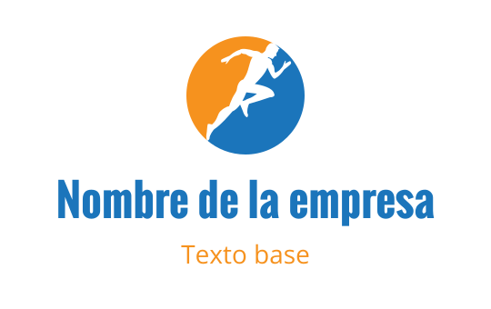 Running logo
